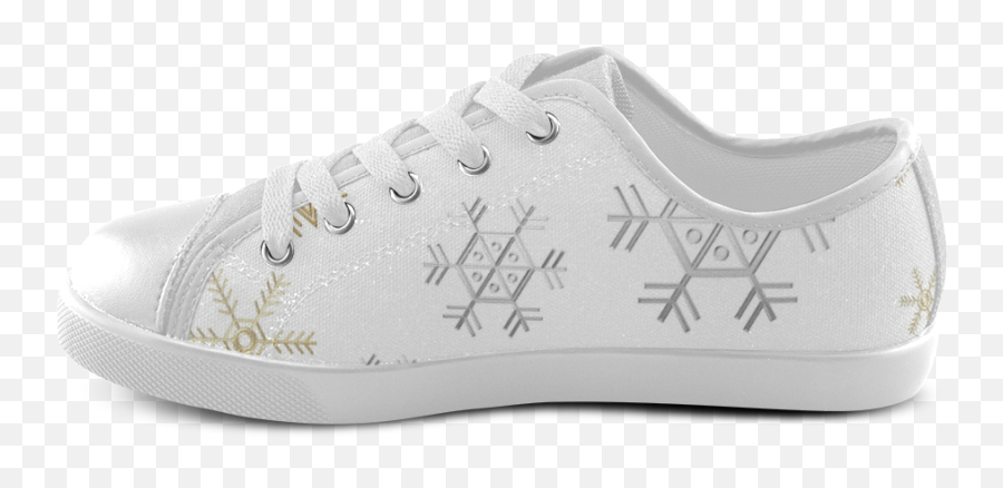 Download Silver And Gold Snowflakes - Walking Shoe Png,Silver Background Png