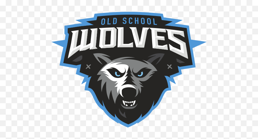 Old School Wolves - Wolves Logo Design Png,Wolf Logo