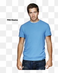 Transparent Jake Gyllenhaal - Jake Gyllenhaal With T Shirt Png,Jake Png