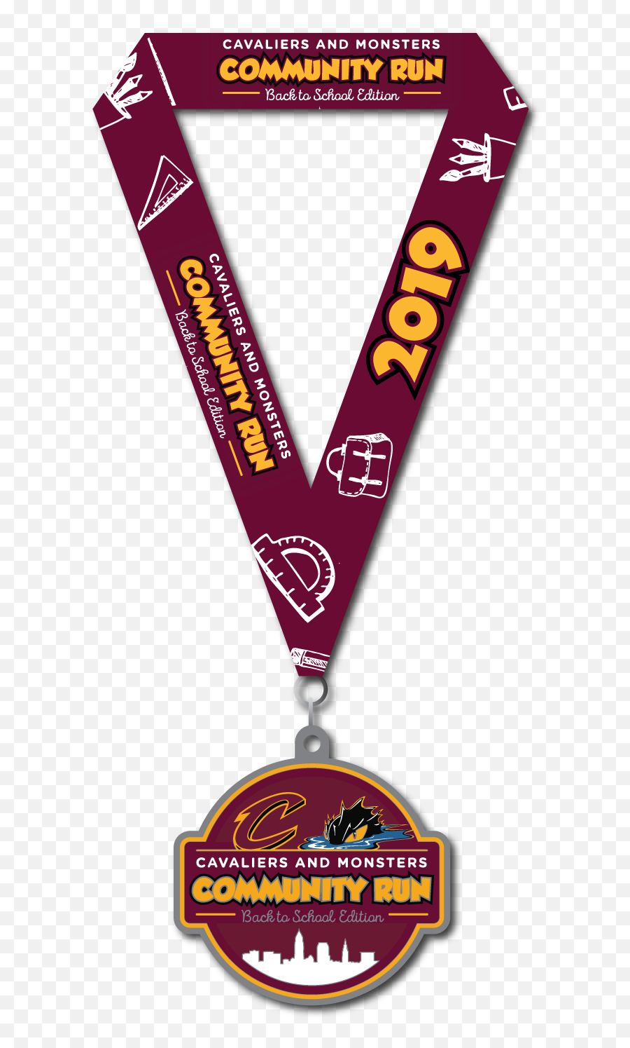 Community Run - Medal Png,Cavaliers Logo Png
