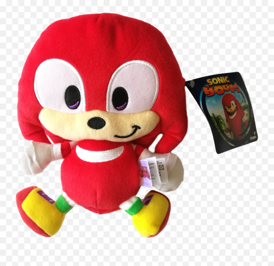 Download Sonic U0026 Knuckles - Full Size Png Image Pngkit Peluches Sonic Boom De Emoji,And Knuckles Png