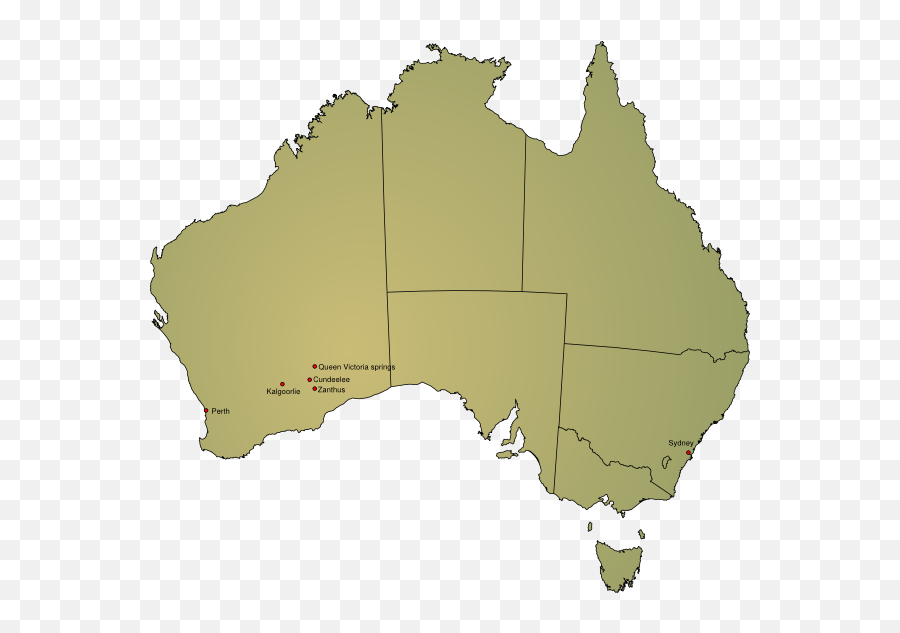 Download Vector Of Flag Australia Desert Png File Hd Clipart - Ancestry Map Of Australia,Desert Png