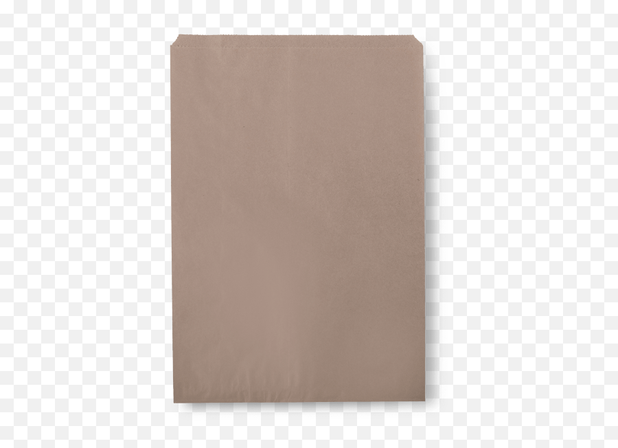 Brown Large Flat Bag Bags - Construction Paper Png,Paper Bag Png