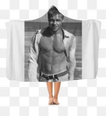 Download Brad Pitt Lovers Classic Adult Hooded Blanket - Brad Pitt At 40 Png,Brad Pitt Png