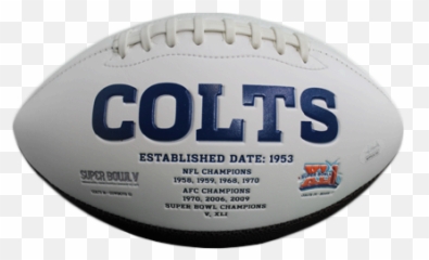 Darius Leonard Signed Indianapolis Colts Logo Football Jsa - Beach Rugby png