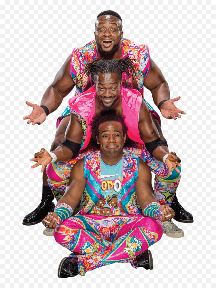 The New Day - Wwe Fathead Png,New Day Png