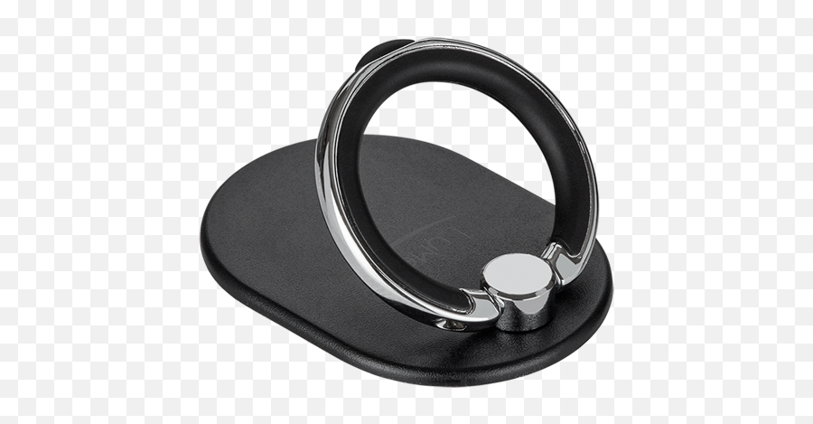 Lumee Matte Black Ring - Phone Rings Black Png,Black Ring Png