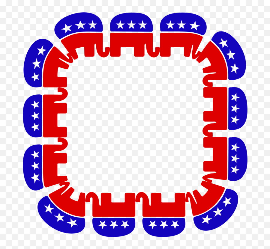 America Logo Frame - Republican Party Frame Png,Republican Symbol Png