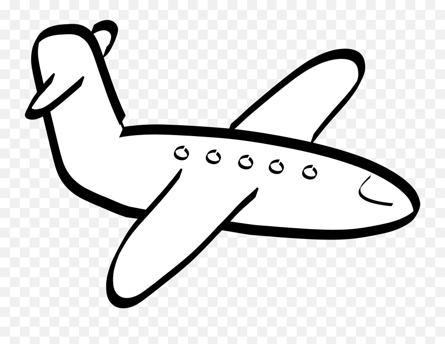 Best Airplane Clipart Black And White 28603 - Clipartioncom Cartoon Airplane Drawing Png,Airplane Clipart Transparent