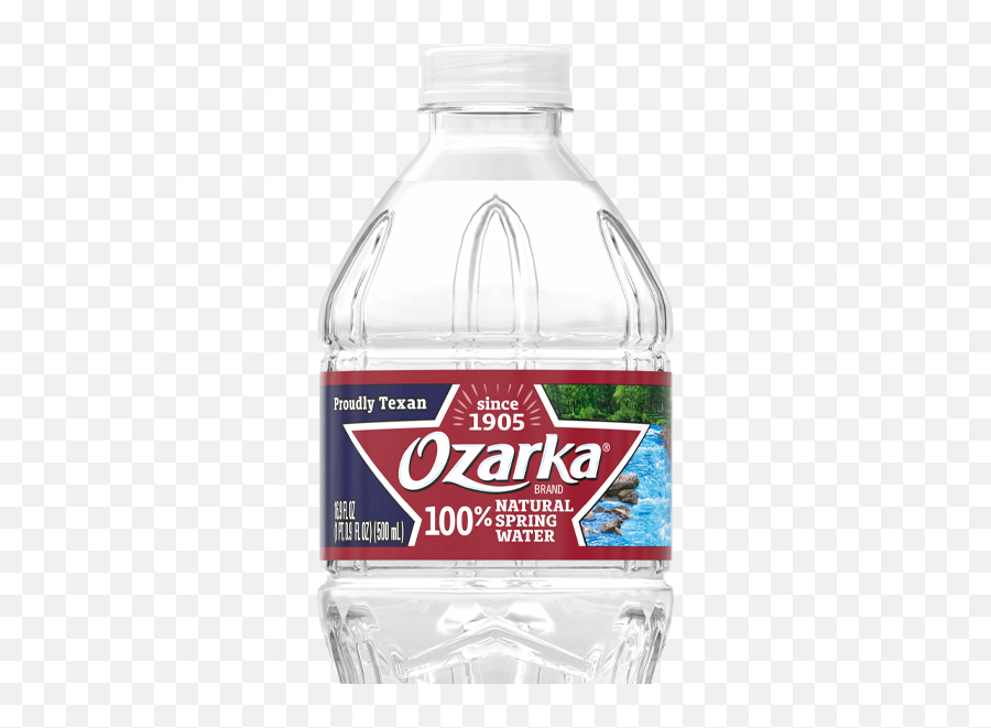 Bottled Water Ozarka Brand 100 Natural Spring - Ozark Water Bottle Png,Water Bottles Png