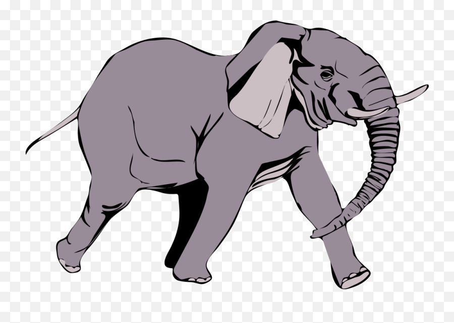 Clipart Elephant Transparent Background - Transparent Background Elephant Clipart Png,Elephant Transparent Background