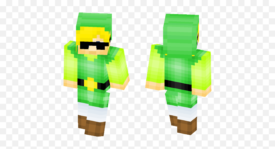 Download Toon Link Minecraft Skin For Free Superminecraftskins - Batman Classic Minecraft Skin Png,Toon Link Png