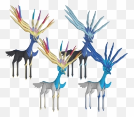 Y - Pokemon Xerneas 3d Model Png,Xerneas Png