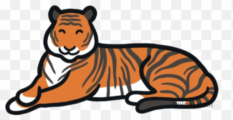 Tiger Map Icon Asian Animal Mammal - Animal Figure Png,Bengal Tiger Icon