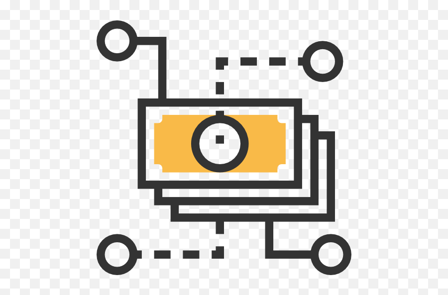 Currency Commerce And Shopping Banking Money Flow Icon - Money Flow Icon Png,Data Flow Icon