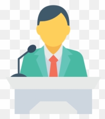 Free Icon Presentation - Speech png