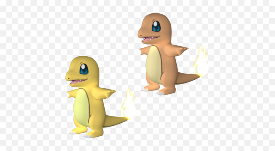 Charmander Pokemon Character Free 3d Model - Dae Fbx Cartoon Png,Charmander Png