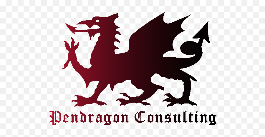 Team Pendragon Supports St - Welsh Dragon Silhouette Png,St Jude The Icon