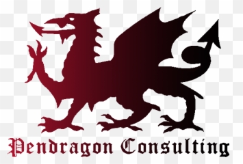 Team Pendragon Supports St - Welsh Dragon Silhouette Png,St Jude The Icon