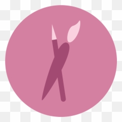 Download Pink Twitch Logo Png Image With No Background - Circle