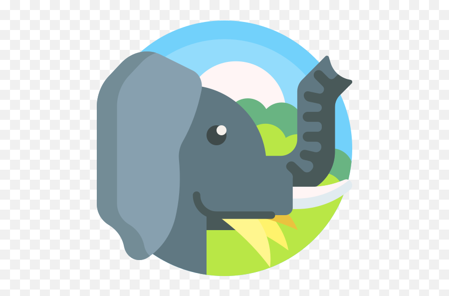 Elephant - Free Animals Icons Elephant Hyde Png,Elephant Icon Vector