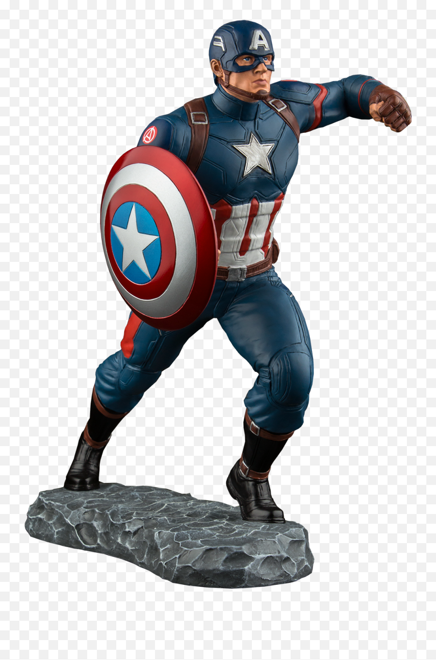 Captain America Civil War Steve Rogers 16 Scale Limited - 1 1 Captain America Statue Png,Capitan America Logo