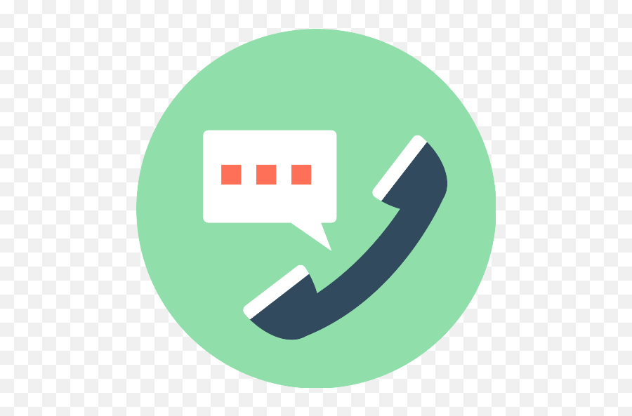Telephone Call Vector Svg Icon 22 - Png Repo Free Png Icons Sms And Call Icon,Voice Dialing Icon