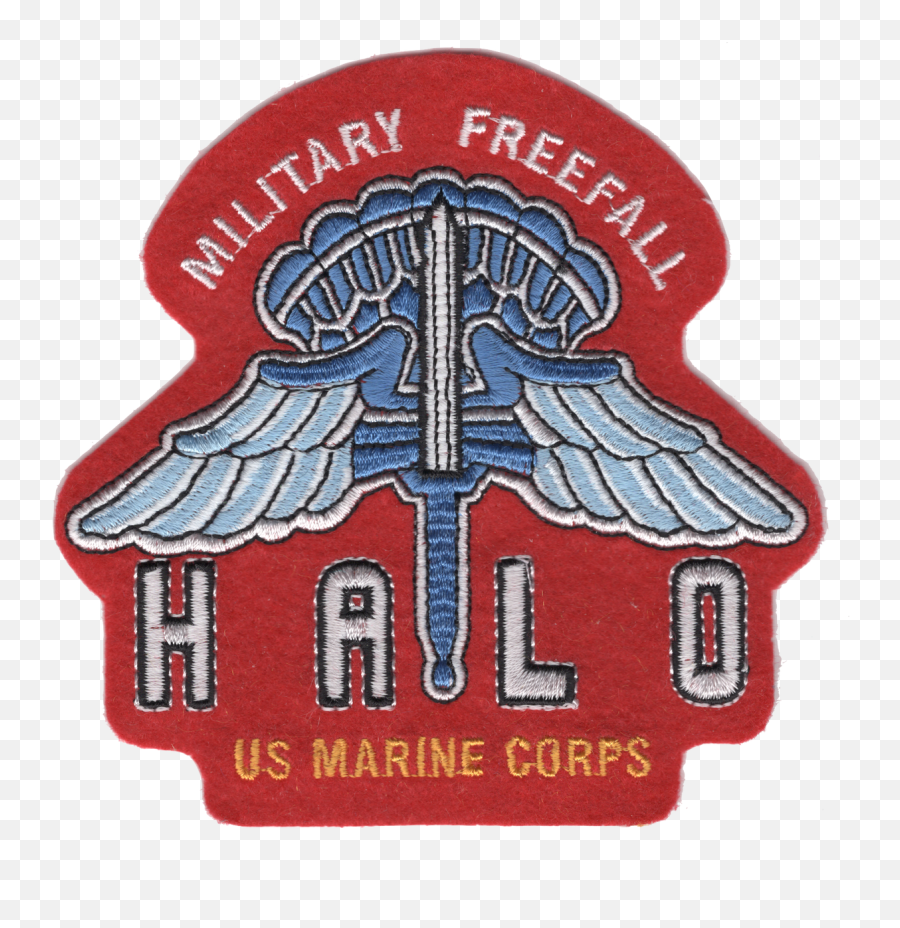 Halo Parachute Jumper Patch Military Freefall - Solid Png,Marine Corps Buddy Icon