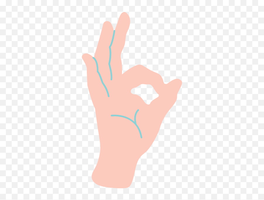 Free Online Gestures Ok Hands All Vector For Designsticker - Illustration Png,Ok Hand Sign Png