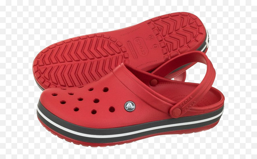 Download Crocs Crocband Red Pepper - Crocs Red Full Size Red Crocs Png,Crocs Png