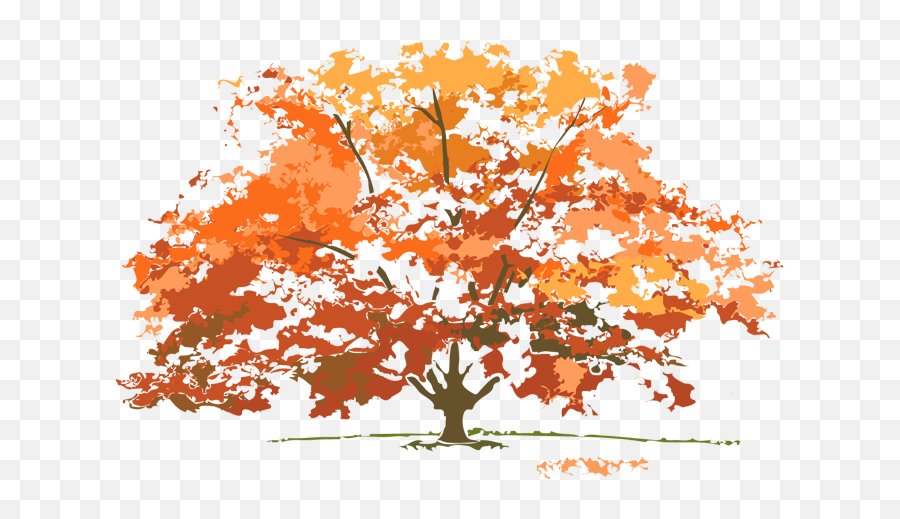 Dead Tree - Autumn Trees Clip Art Png,Fall Trees Png