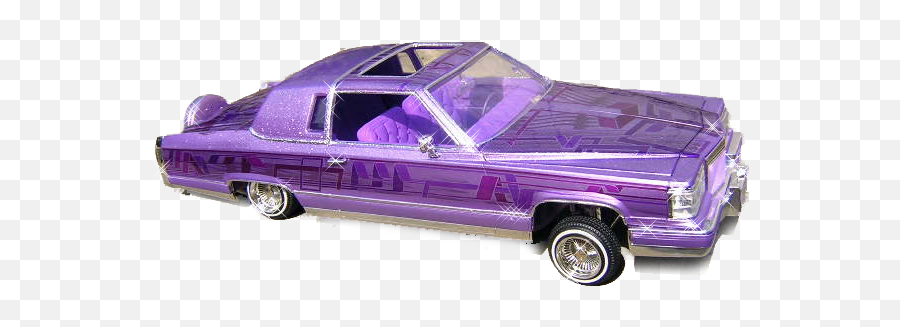 Purple Lowrider Cadillac - Purple Cadillac Lowrider Png,Low Rider Png
