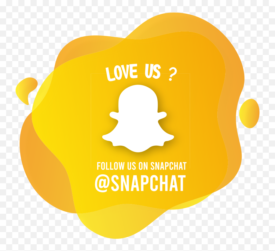 Follow Us Snapchat Splash Window Sticker - Tenstickers Snapchat Png,Snapchat Moon Icon