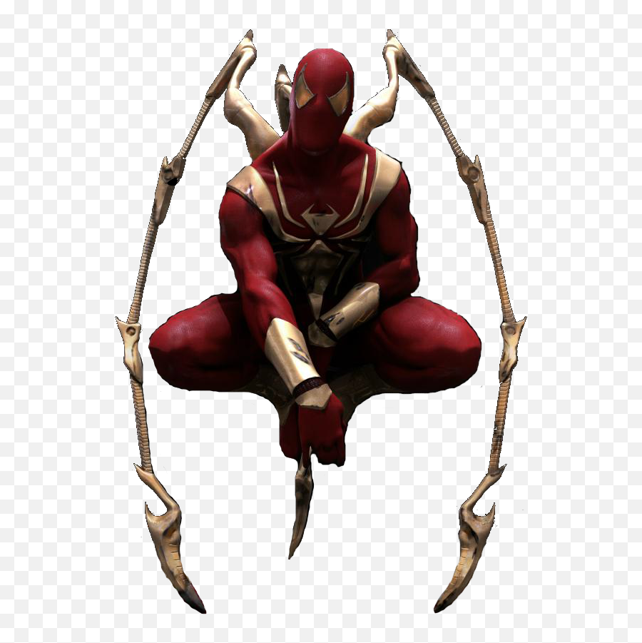 Download Iron Spiderman Cut Out - Black Iron Spider Man Png,Iron Spider Png