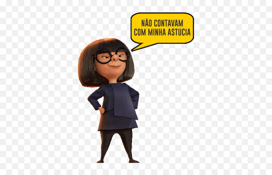 Edna Mode Incredibles Sticker - Edna Mode Incredibles Disney Heroes Battle Mode Edna Png,Incredibles 2 Icon