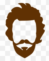 Hipster Vector Beard Logo - Buterfly Forum Homem De Barba Vetor png