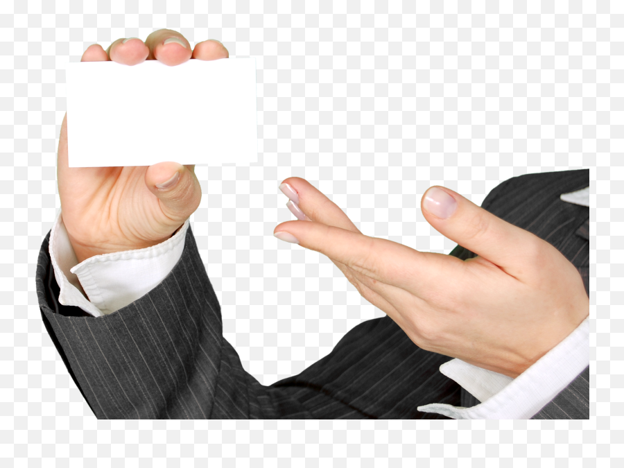 Person Showing White Piece Of Paper - Bdo Pre Embossed Cash Card Png,Piece Of Paper Png