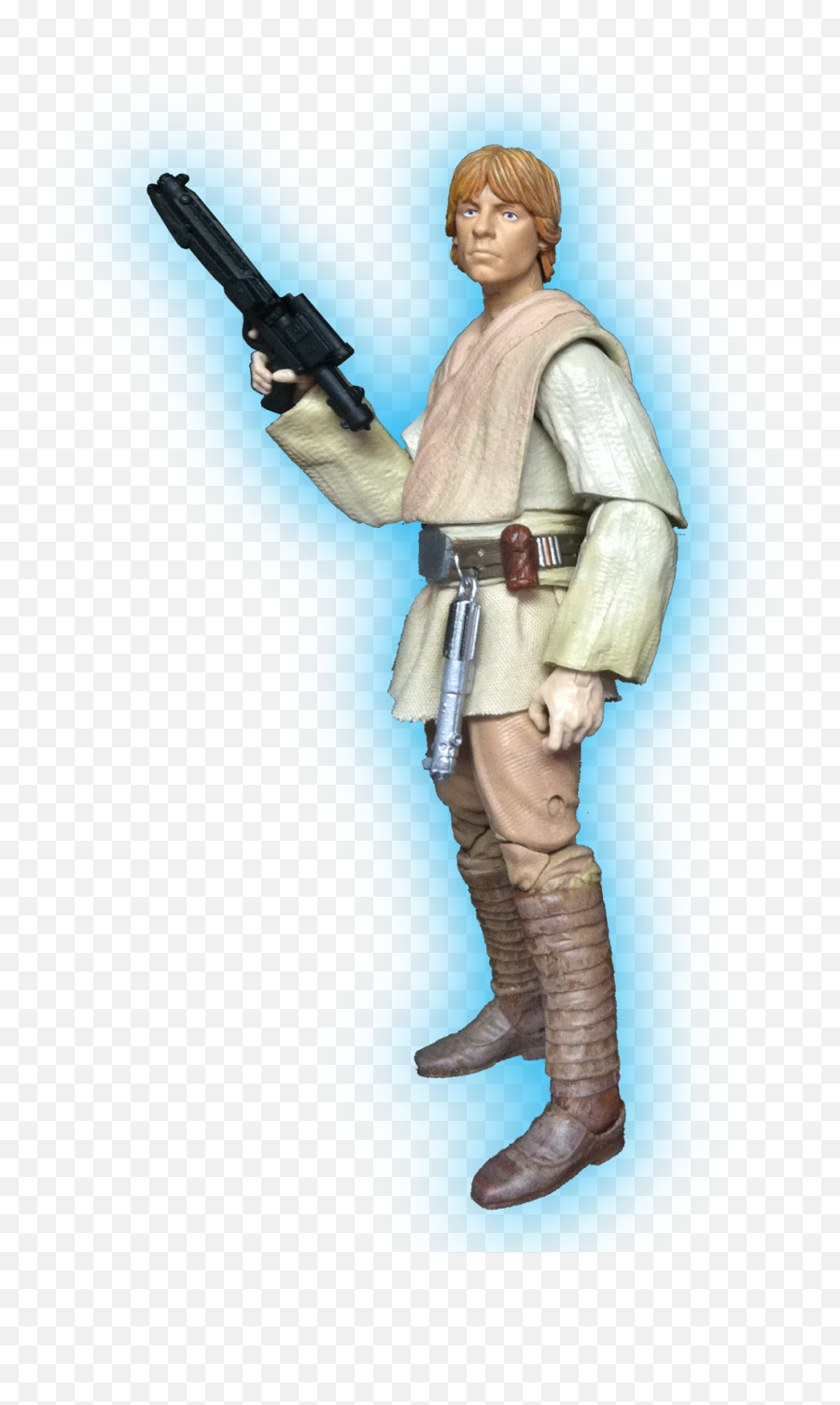 Luke Skywalker Obi - Wan Kenobi Anakin Skywalker Chewbacca C Custom Black Series Luke Png,Obi Wan Kenobi Png