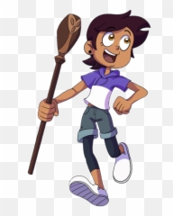Owl House Luz Holding Stick Png