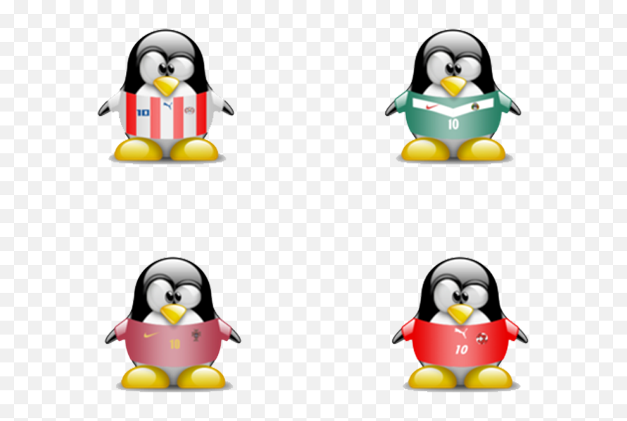 Download Cartoon Penguin Icon Design - Icon Design Png,Kali Linux Logo Png