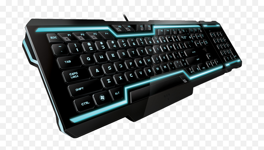 Download Razer Tron Keyboard Png - Best Gaming Keyboard 2018,Razer Png