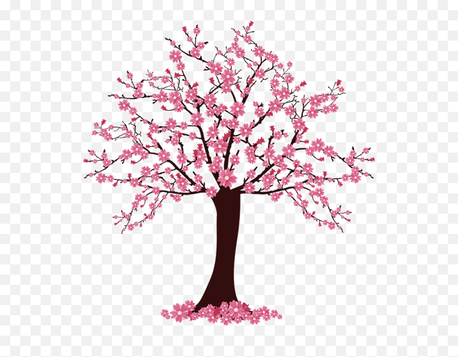 Cherry Blossom Trees Are - Cherry Blossom Tree Clipart Png,Cherry Blossom Tree Png
