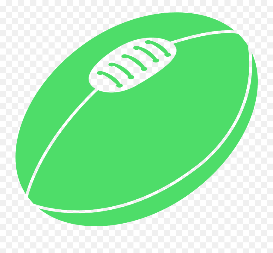 Rugby Ball Silhouette - Rugby Ball Stencil Png,Rugby Ball Png