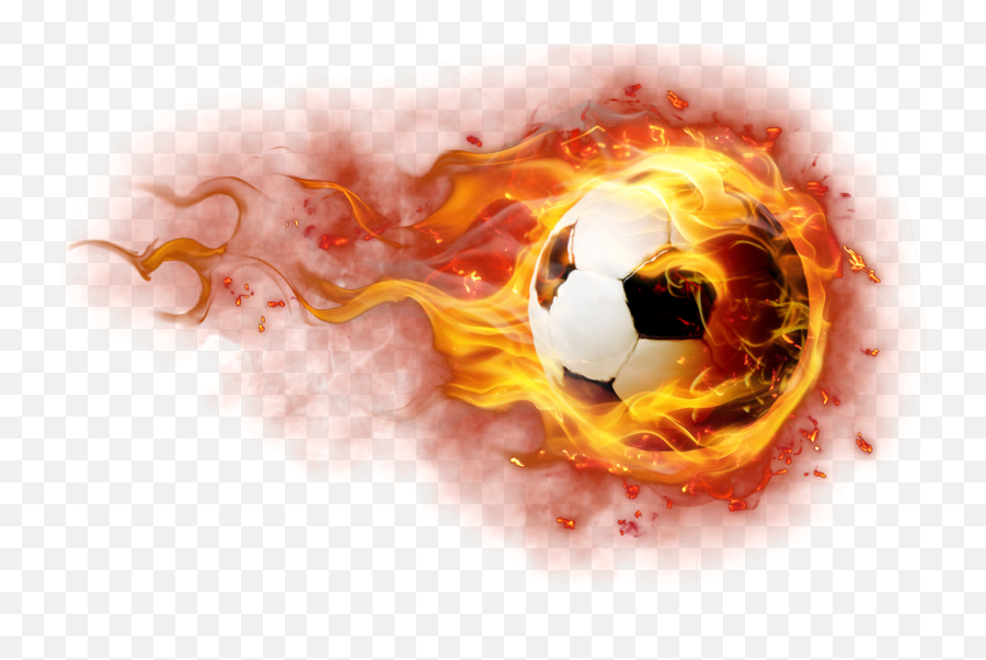 S - Transparent Flaming Soccer Ball Png,Effects Png