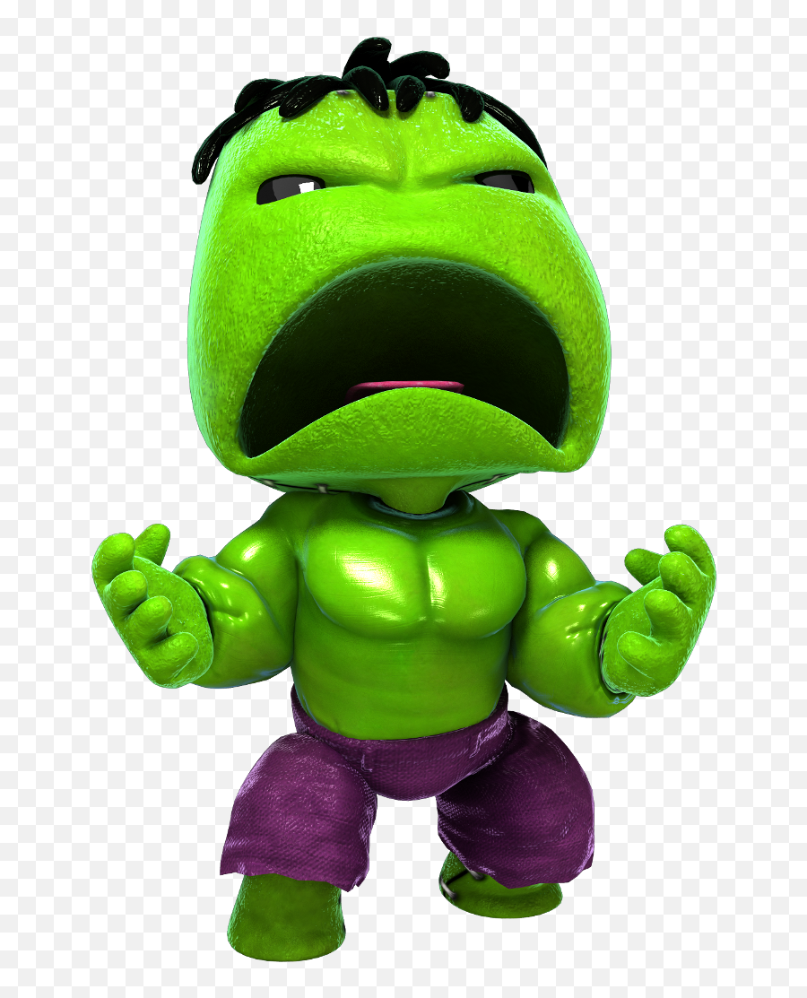 Hd The Incredible Hulk - Lbp Hulk Transp 1082967 Png Little Big Planet Marvel,Hulk Transparent