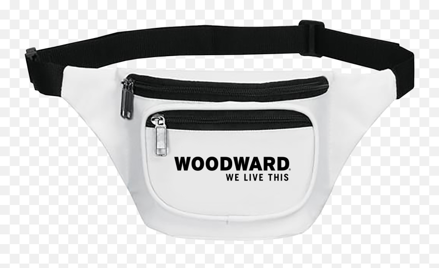 Woodward Line Logo White Fanny Pack - Fanny Pack Png,Fanny Pack Png