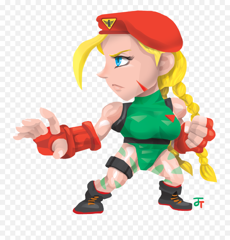 Streetfighter Cammy Chibi Format - Cartoon Png,Cammy Png