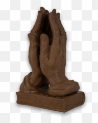 Praying Hands Statue - Carving png