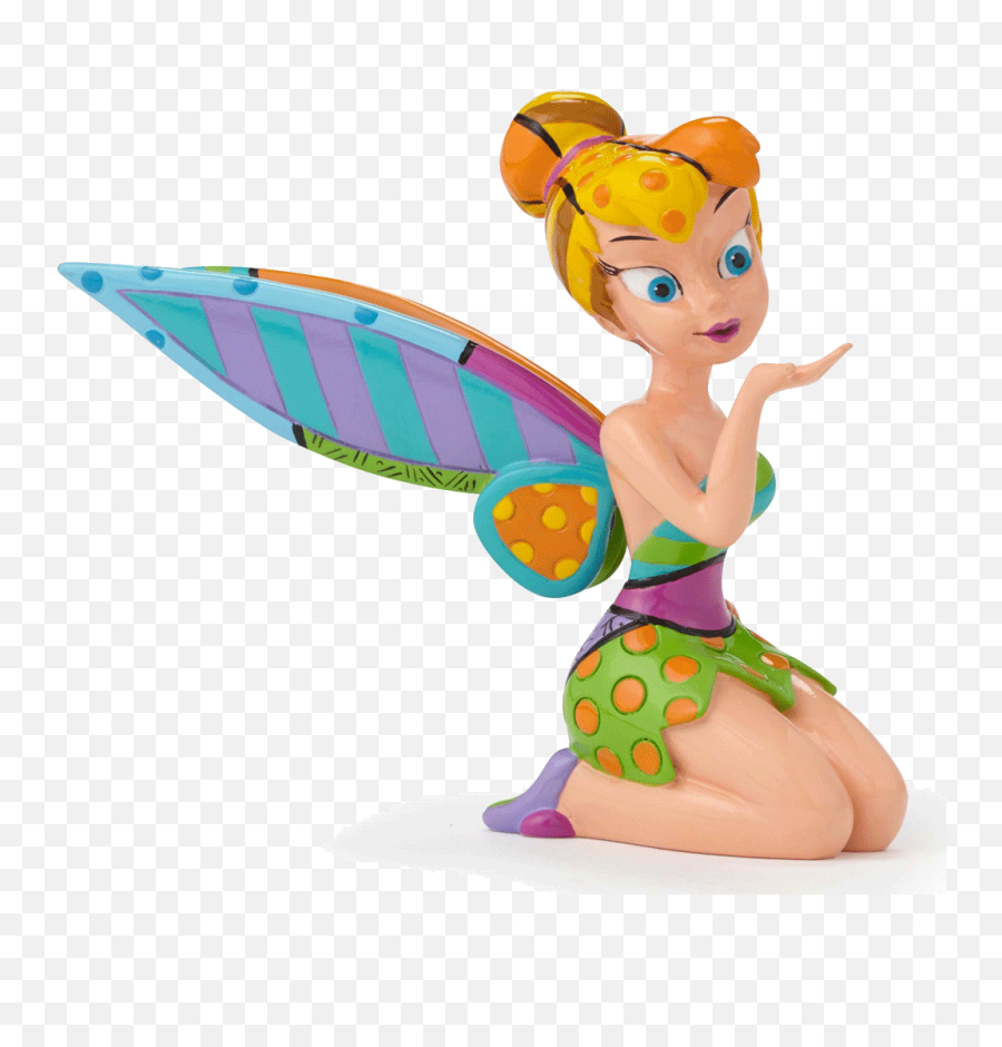 Disneyu0027s Tinker Bell Mini Fig By Britto - Tinkerbell Blowing Disney Britto Simba Mini Figurine Png,Tinkerbell Png