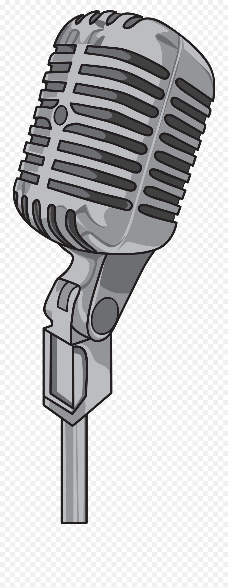 Download Microphone Vector Png Vintage